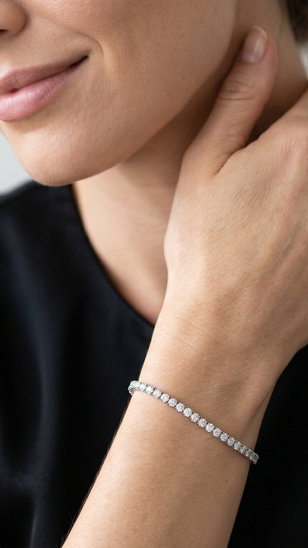 Tennis Bracelet  6.76 CT