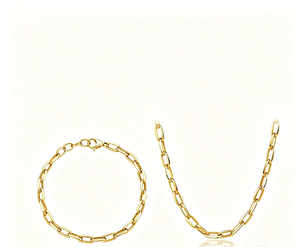18K Yellow Gold Boundless Bracelet, approx. 5 g total weight [20 cm total length]