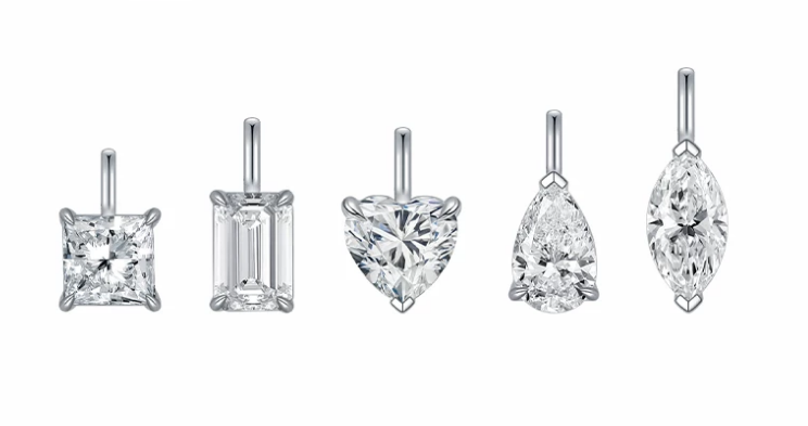 Marquise Minimalist Pendant, 1.00 ct