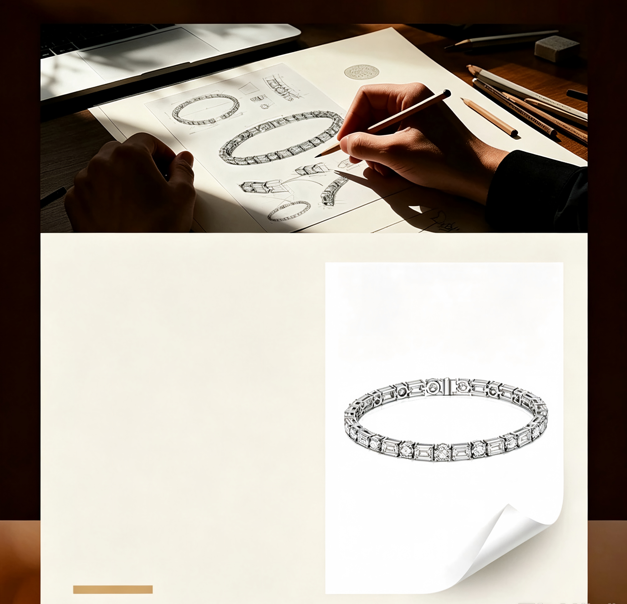 PT950 Platinum Emerald-Cut Station & Round Diamond Bracelet, 10.00ctw