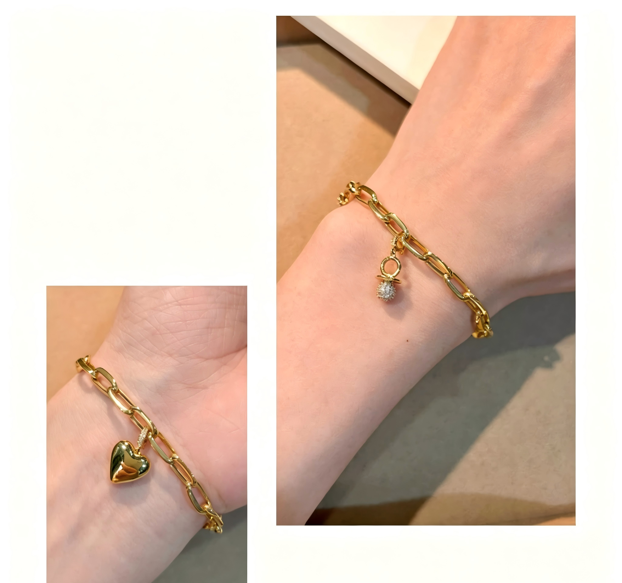 18K Yellow Gold Boundless Bracelet, approx. 5 g total weight [20 cm total length]