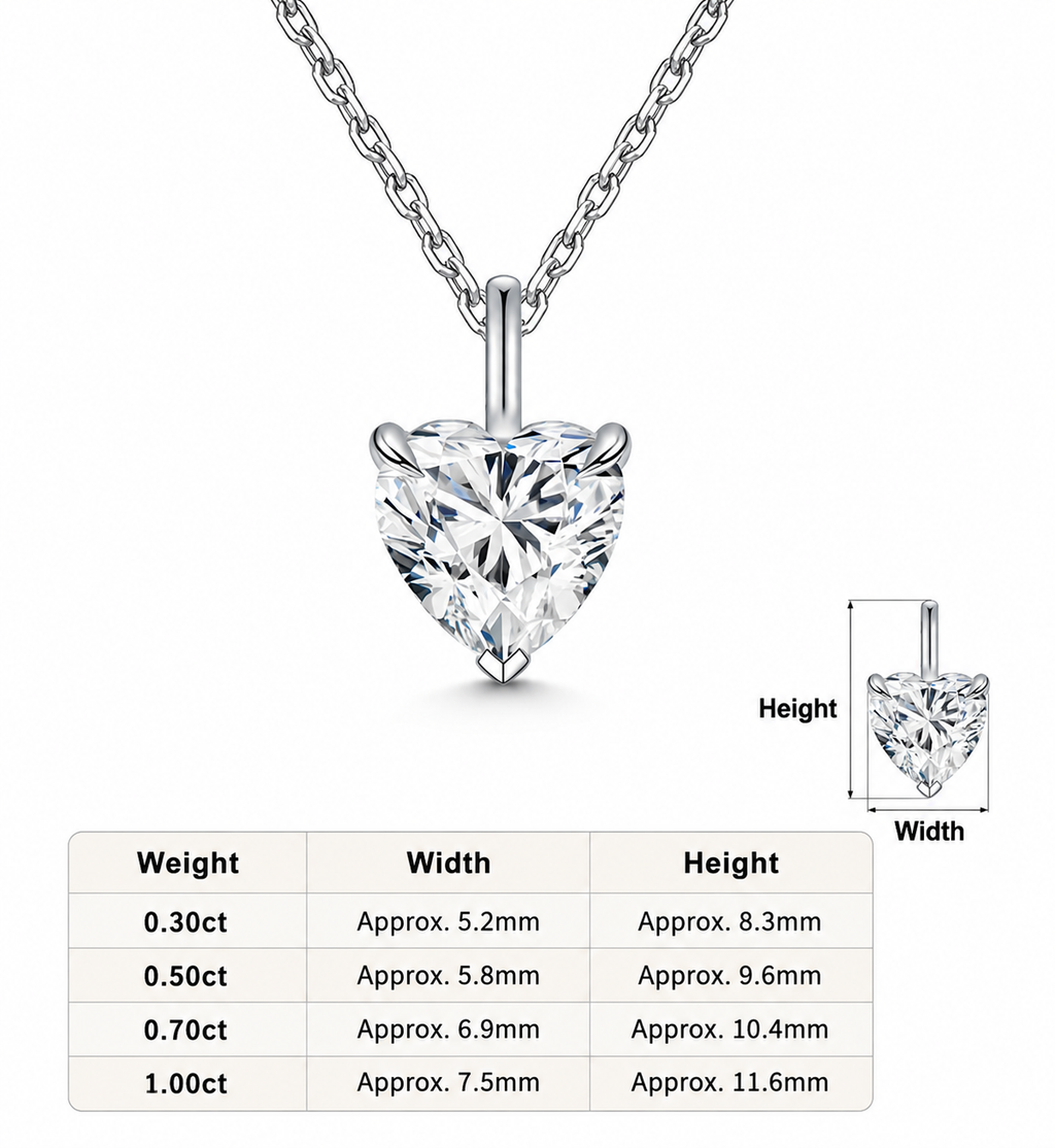 Marquise Minimalist Pendant, 1.00 ct