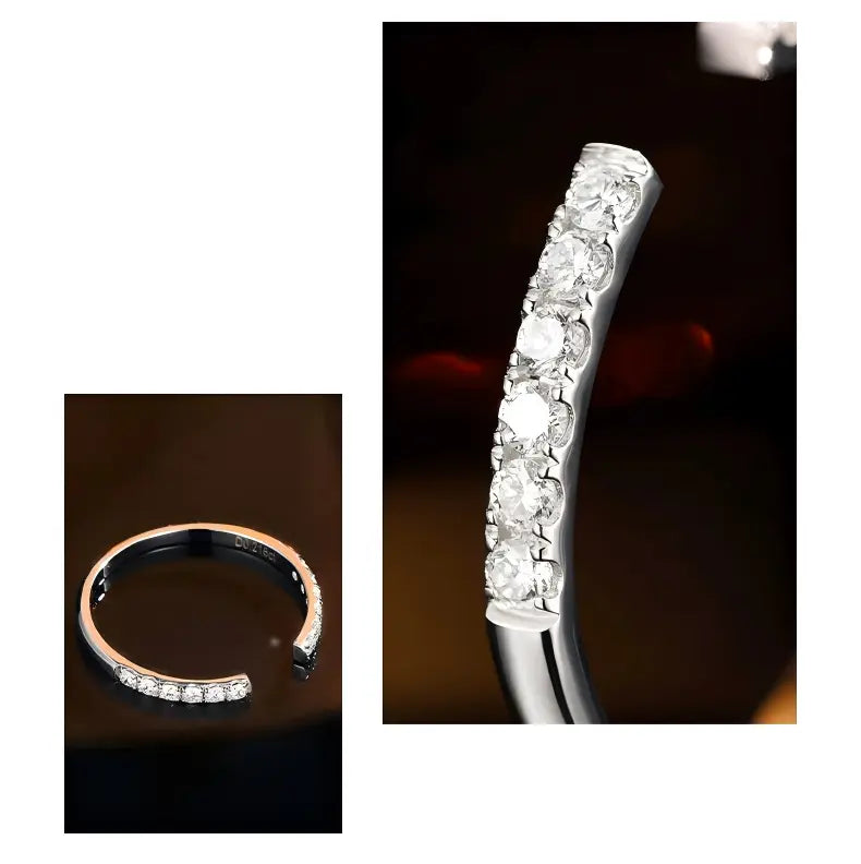 18K White Gold Hailey Hidden Halo Ladies Ring, 3.00 ct