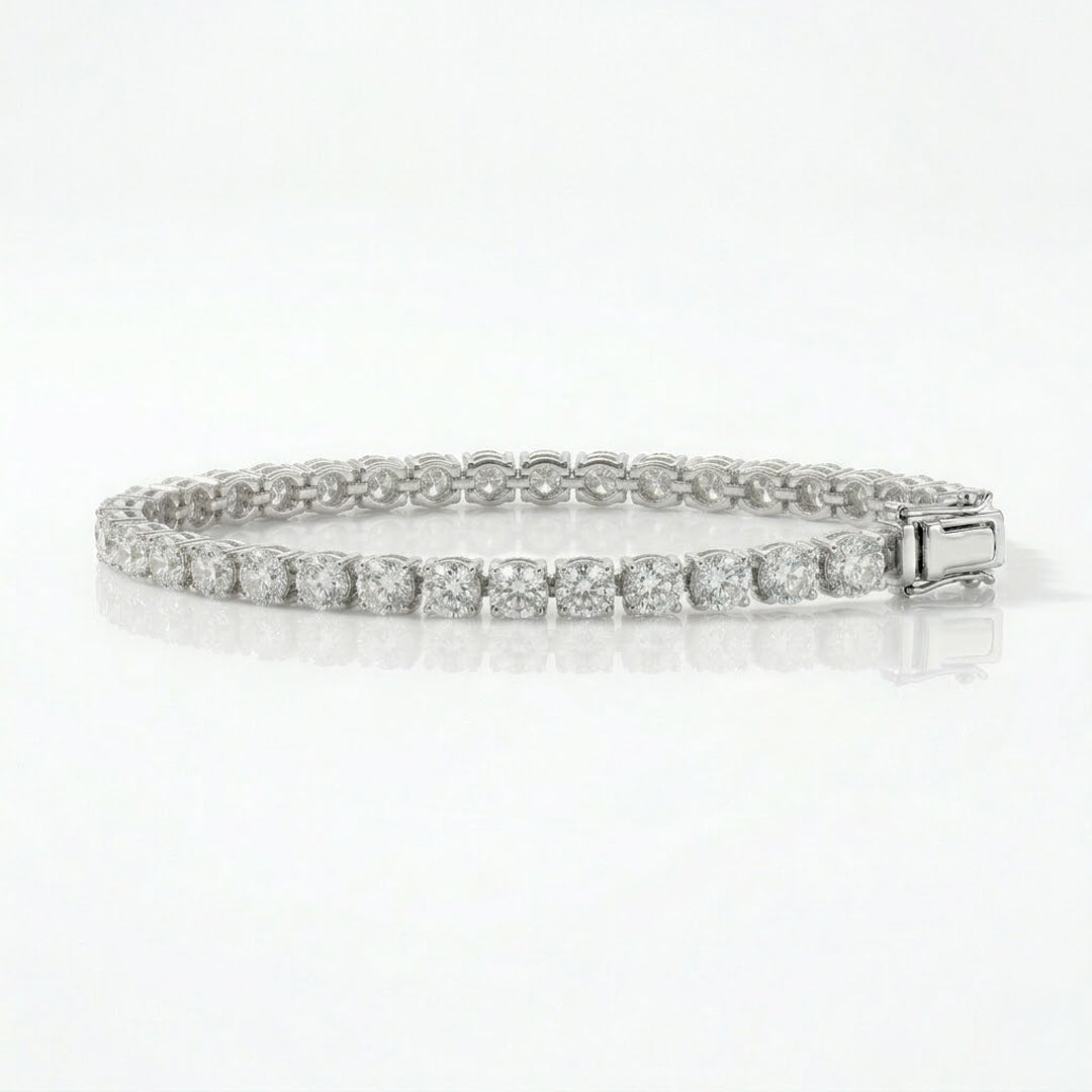 Tennis Bracelet  6.76 CT