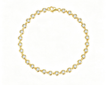 18K White Gold Petite Bubble Bracelet, 2.00ctw